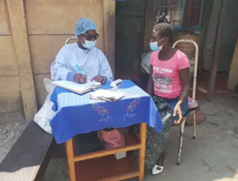 Community support and outreach visit